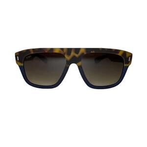 NEW TIWI women's samm sunglasses in bicolor tortoise/blue